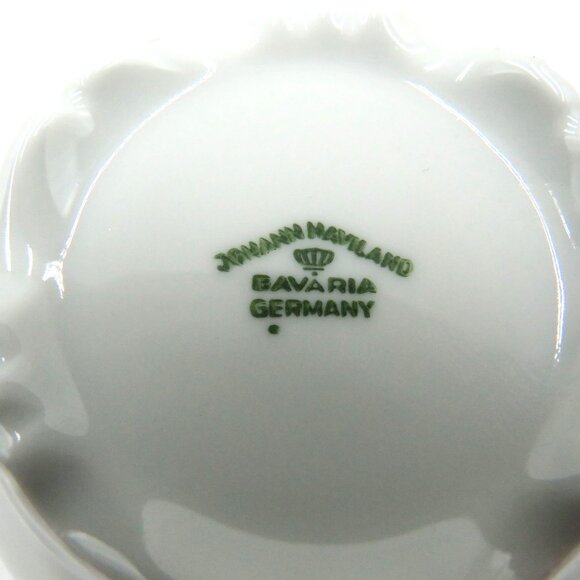 Vintage Vienna State Opera Cup Saucer Set Gold Trim Floral Design Plastic Stand - Picture 16 of 16